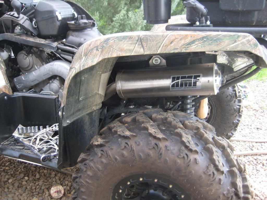 Exhaust Install Grizzly 550/700 Grizzly Riders Yamaha Grizzly ATV Forum